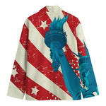 American Statue of Liberty Print Men's Blazer