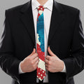 American Statue of Liberty Print Necktie