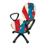 American Statue of Liberty Print Office Chair Cover