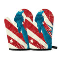 American Statue of Liberty Print Oven Mitts