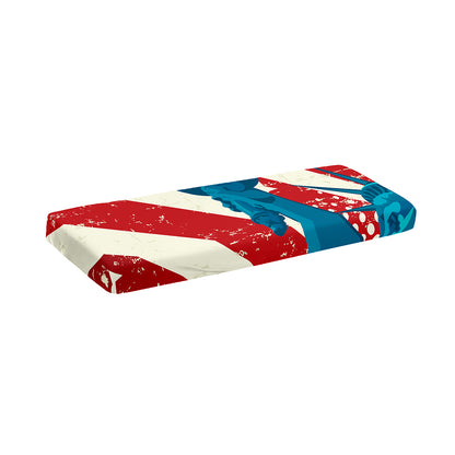 American Statue of Liberty Print Piano Keyboard Cover