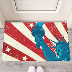 American Statue of Liberty Print Rubber Doormat