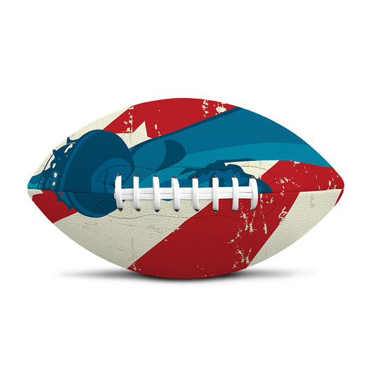 American Statue of Liberty Print Rugby Ball