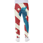 American Statue of Liberty Print Scuba Joggers