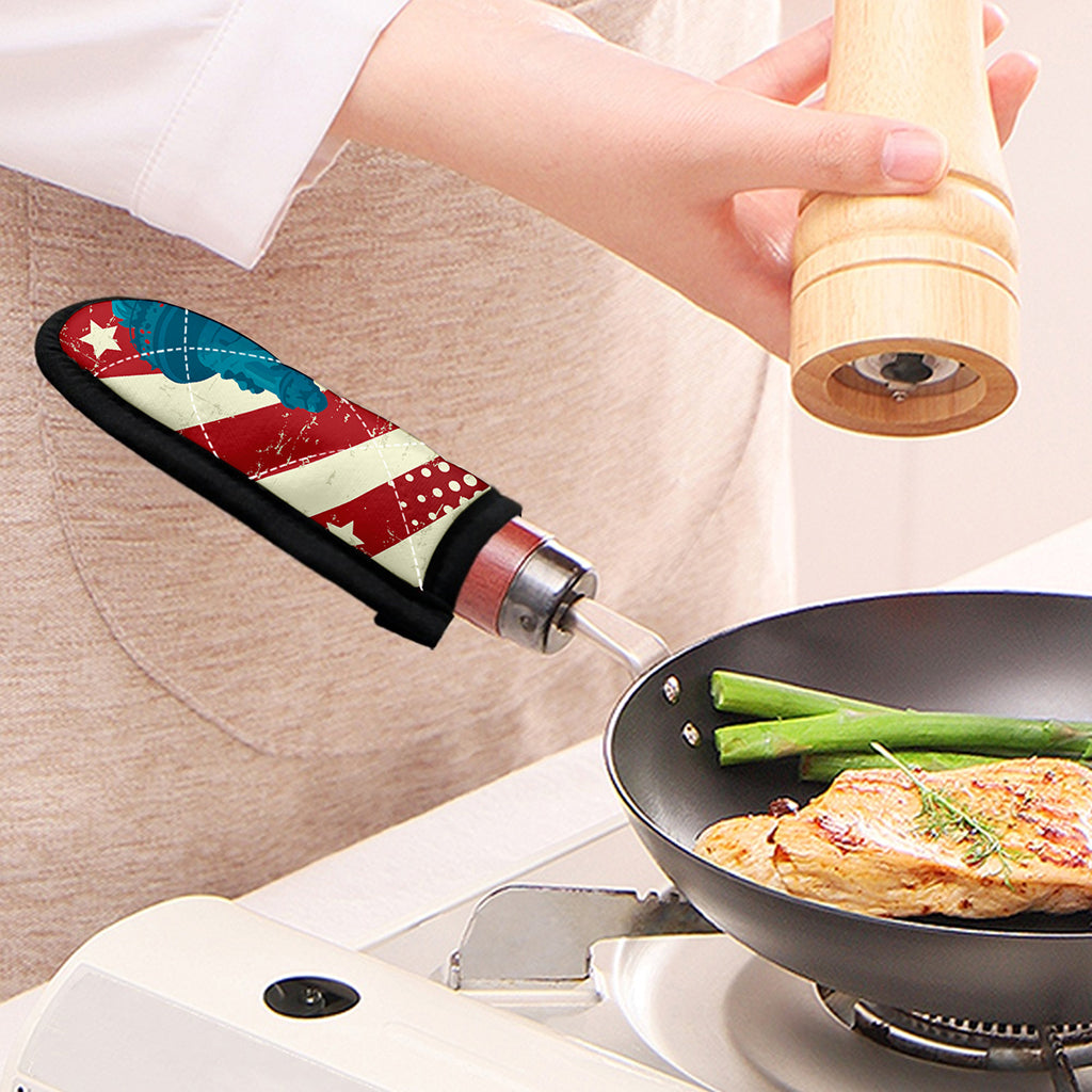 American Statue of Liberty Print Skillet Handle Cover