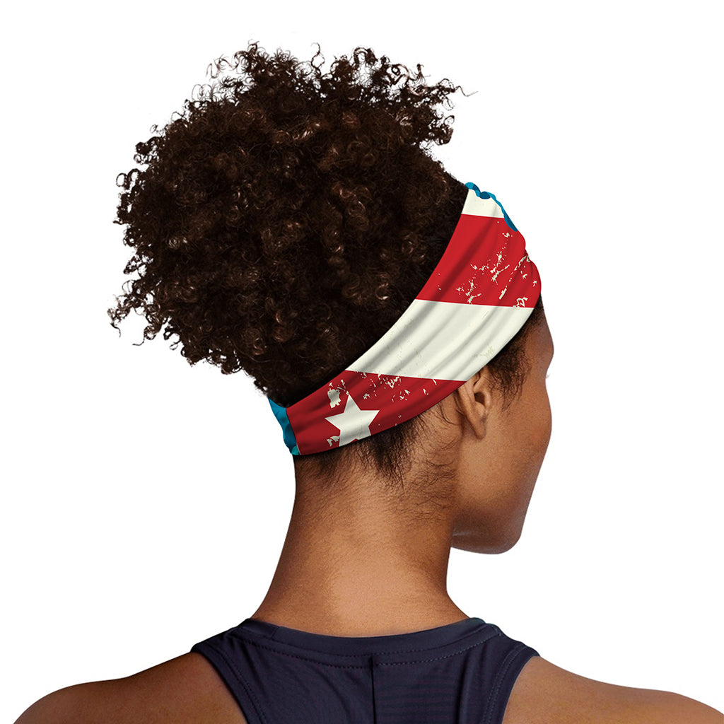 American Statue of Liberty Print Sports Headband