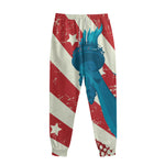 American Statue of Liberty Print Sweatpants