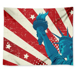 American Statue of Liberty Print Tapestry