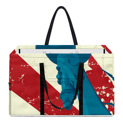 American Statue of Liberty Print Utility Tote Bag