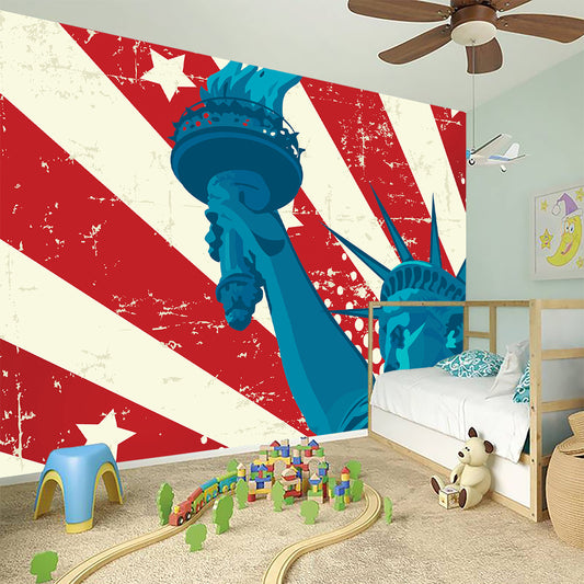 American Statue of Liberty Print Wall Sticker