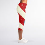 American Statue of Liberty Print Women's Capri Leggings