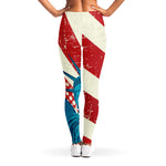 American Statue of Liberty Print Women's Leggings