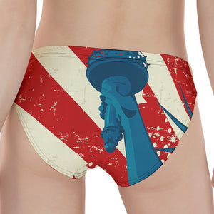 American Statue of Liberty Print Women's Panties