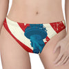 American Statue of Liberty Print Women's Thong