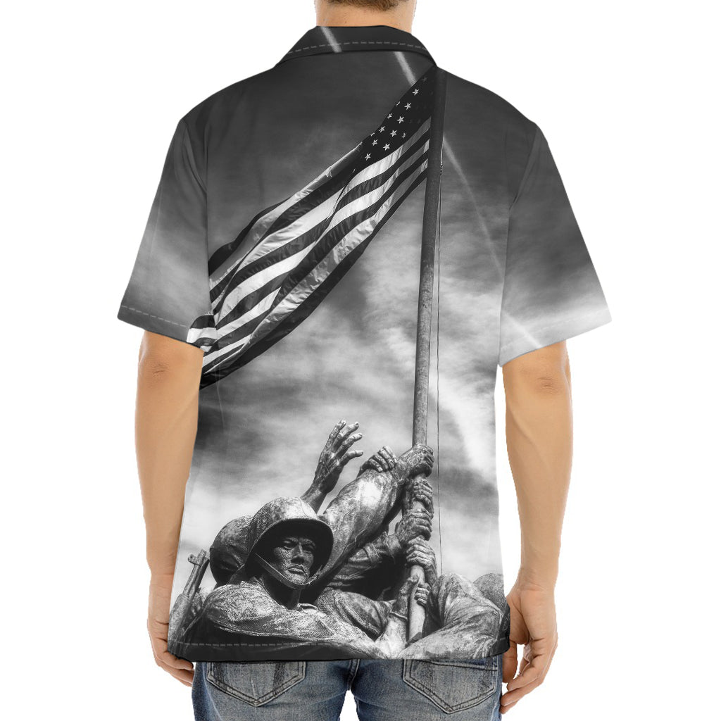 American War Memorial Print Aloha Shirt