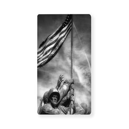 American War Memorial Print Baby Crib Sheet