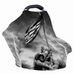 American War Memorial Print Baby Seat Cover