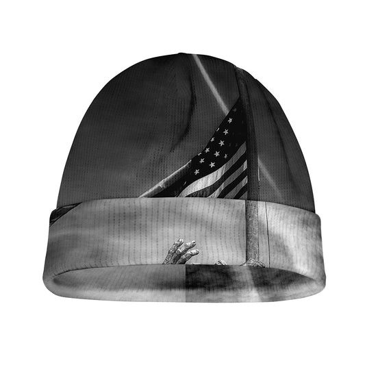 American War Memorial Print Beanie