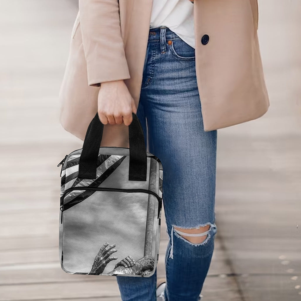 American War Memorial Print Bible Tote Bag