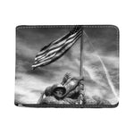 American War Memorial Print Bifold Wallet