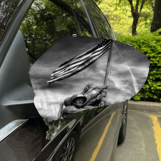 American War Memorial Print Car Side Mirror Covers