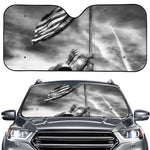 American War Memorial Print Car Windshield Sun Shade