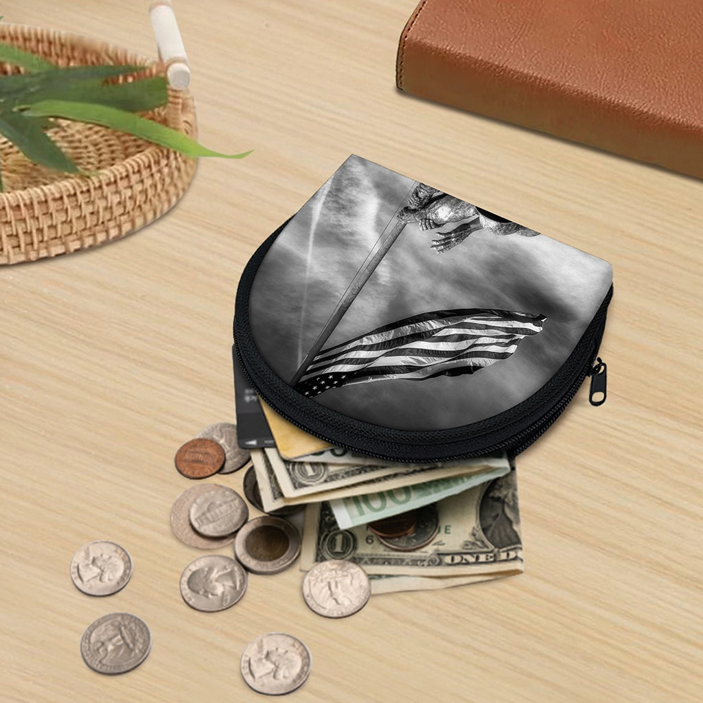 American War Memorial Print Coin Purse