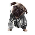 American War Memorial Print Dog Zip Up Hoodie
