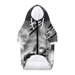 American War Memorial Print Dog Zip Up Hoodie