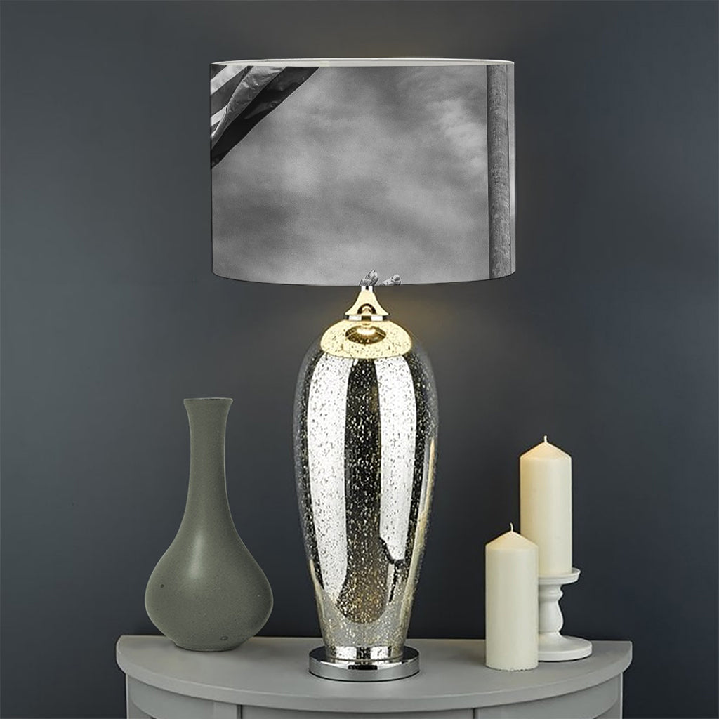 American War Memorial Print Drum Lamp Shade