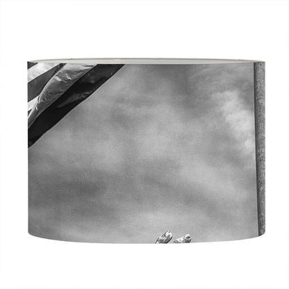 American War Memorial Print Drum Lamp Shade