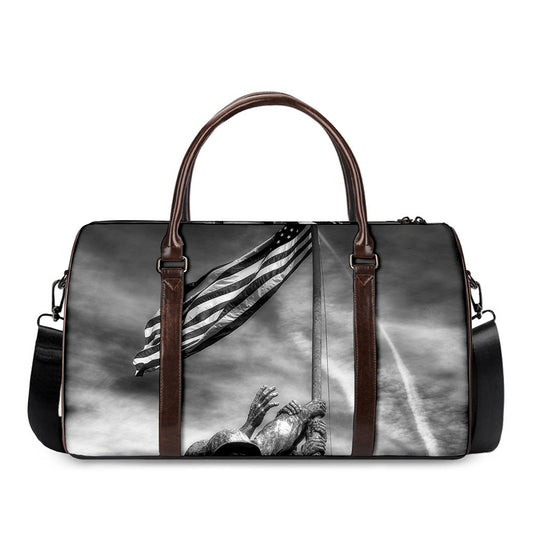 American War Memorial Print Duffle Bag