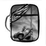 American War Memorial Print Front Pocket Bible Bag