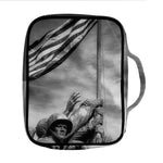 American War Memorial Print Front Pocket Bible Bag