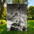 American War Memorial Print Garden Flag