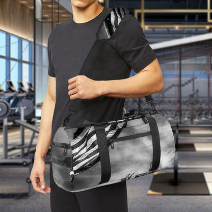 American War Memorial Print Gym Bag