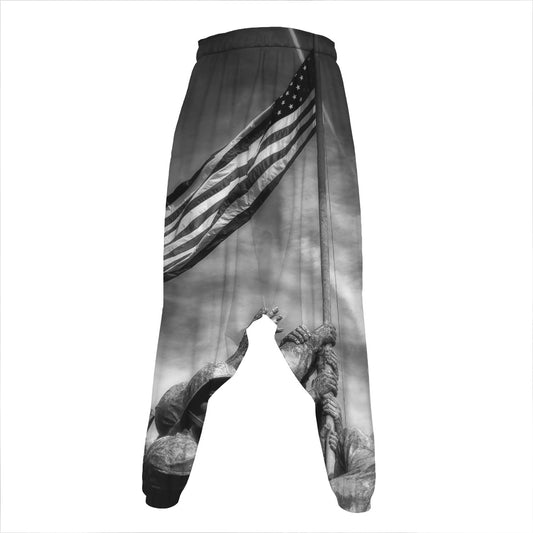 American War Memorial Print Hammer Pants