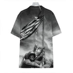 American War Memorial Print Hawaiian Shirt