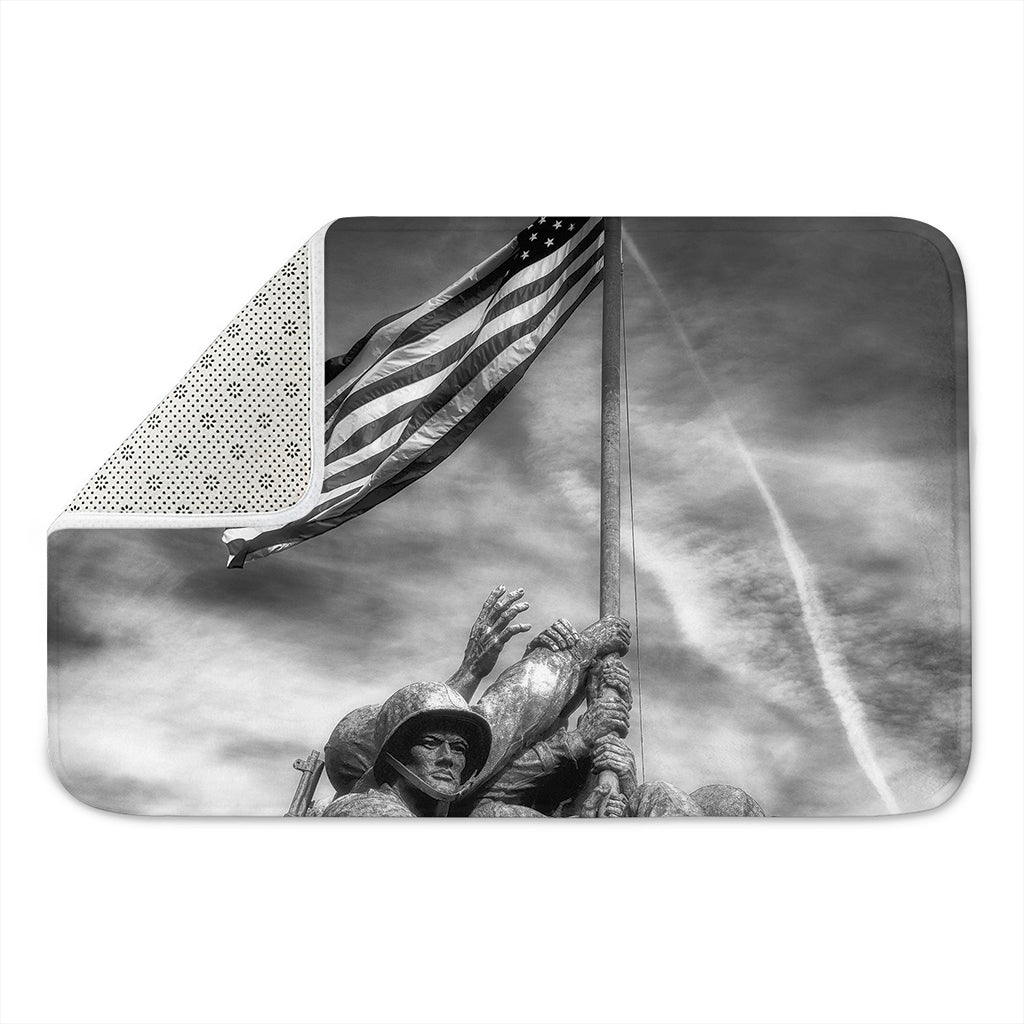 American War Memorial Print Indoor Door Mat