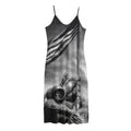 American War Memorial Print Jersey Midi Cami Dress
