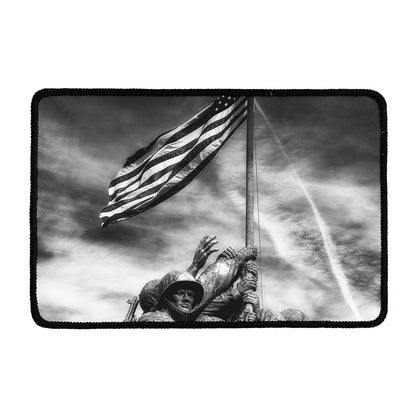 American War Memorial Print Kitchen Mat