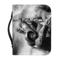 American War Memorial Print Leather Bible Cover