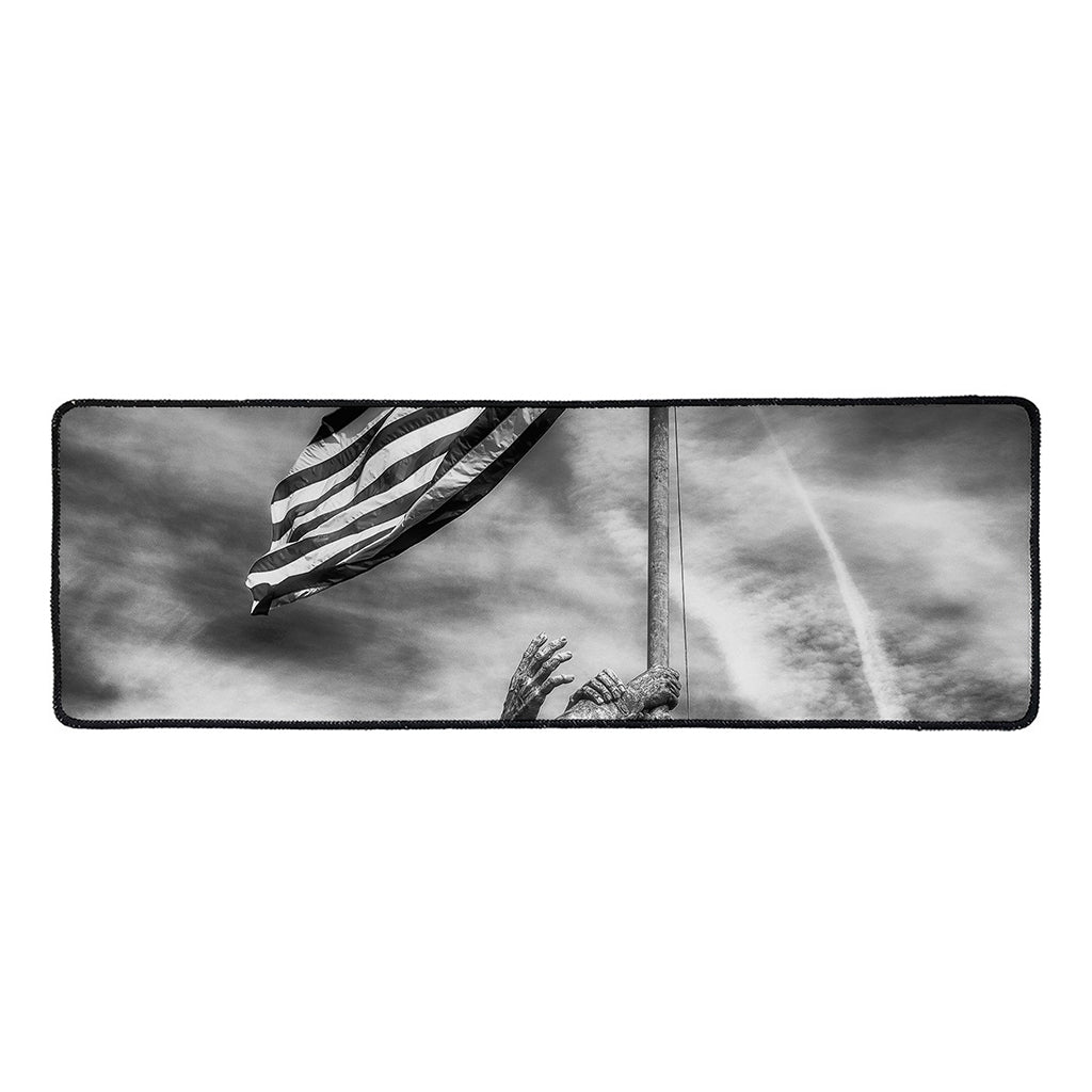 American War Memorial Print Long Kitchen Mat