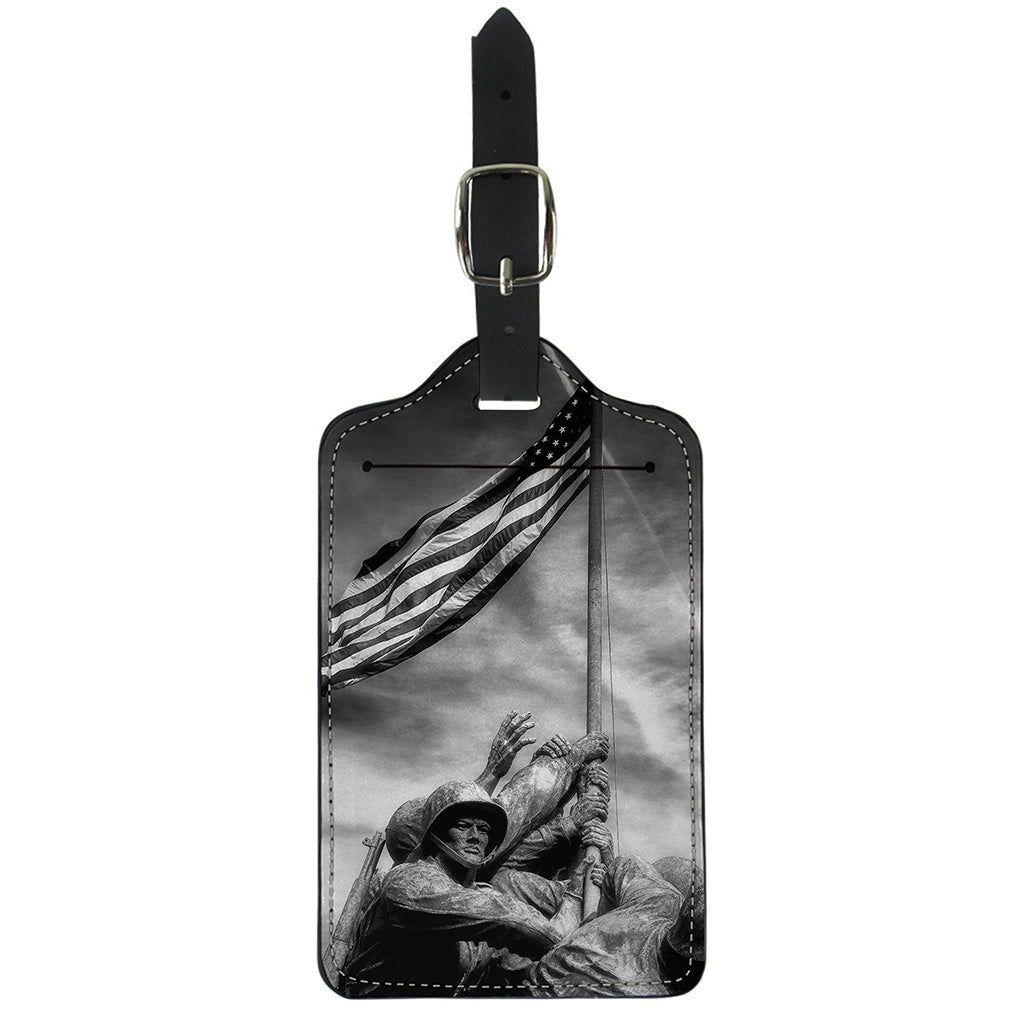 American War Memorial Print Luggage Tag