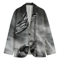American War Memorial Print Men's Blazer