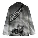American War Memorial Print Men's Blazer