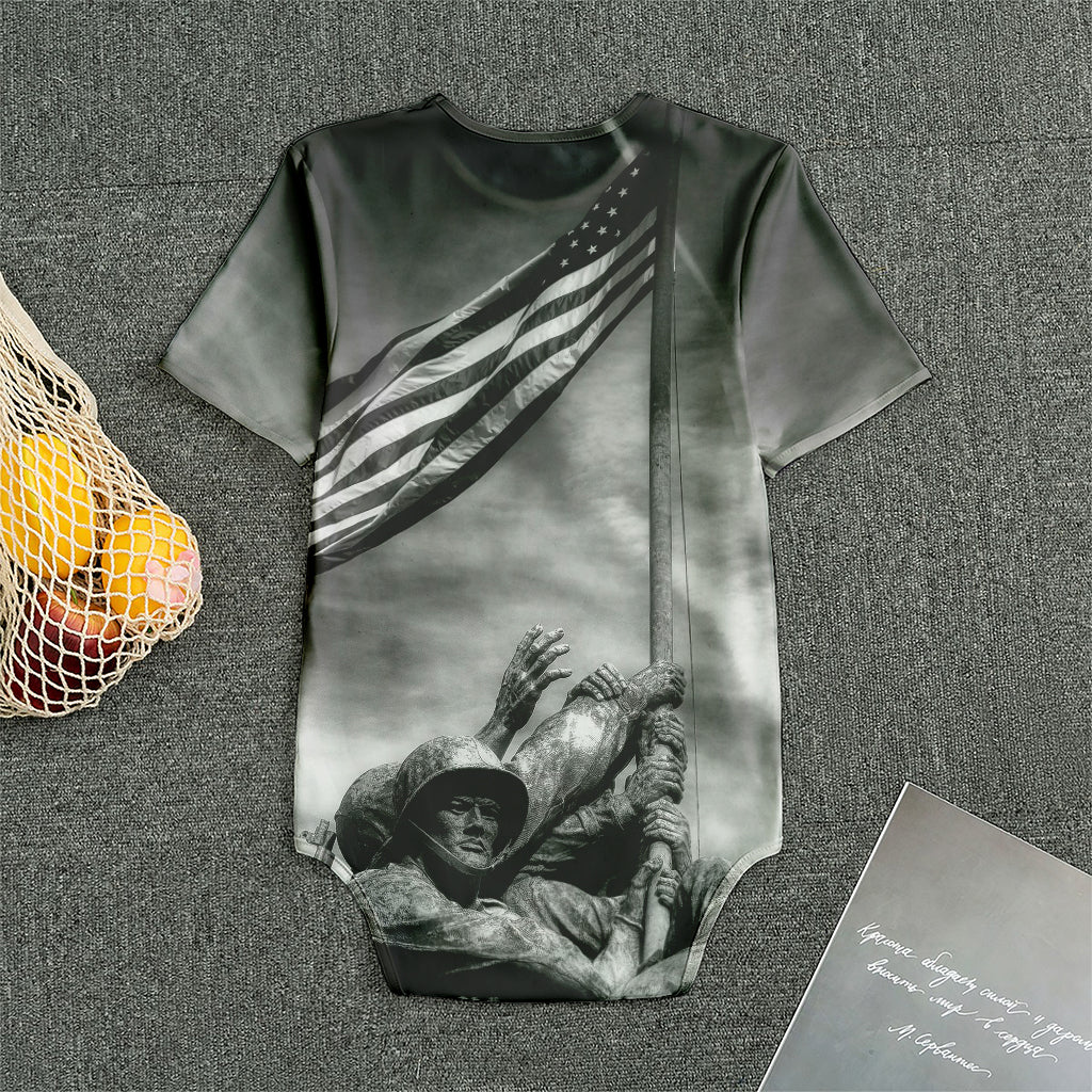 American War Memorial Print Men's Bodysuit