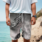 American War Memorial Print Men's Cargo Shorts