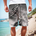American War Memorial Print Men's Cargo Shorts