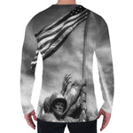 American War Memorial Print Men's Long Sleeve T-Shirt